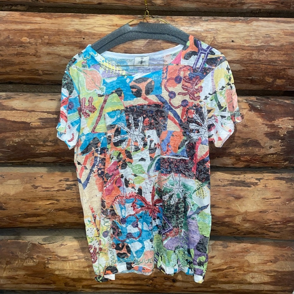💙inoah soft L Art to wear Top
